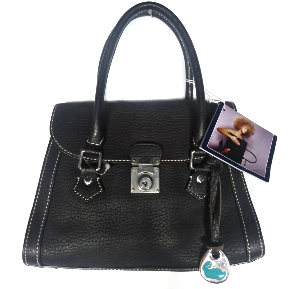 NWT Dooney & Bourke All Weather Leather SM Satchel - Picture 1 of 8